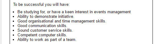 what employers want